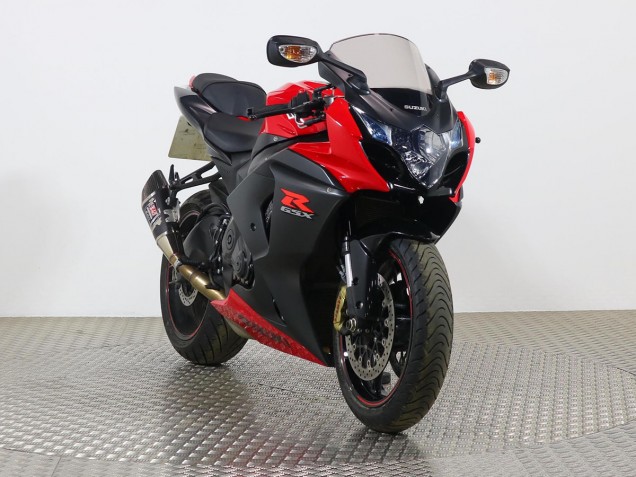 Descuento Carenado Moto Suzuki GSXR 1000 2009-2016 - Rojo Negro