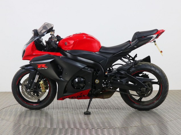Descuento Carenado Moto Suzuki GSXR 1000 2009-2016 - Rojo Negro