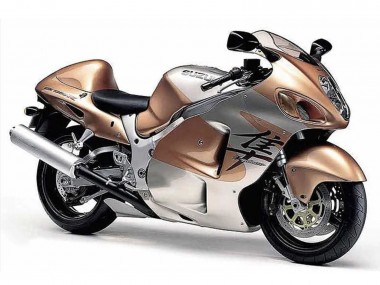Descuento Carenados Moto Suzuki GSXR 1300 Hayabusa 1996-2007 - Marrón Claro Plata