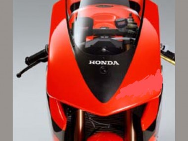 Descuento Carenado Moto Honda CBR600RR 2003-2004 - Rojo Negro Brillante