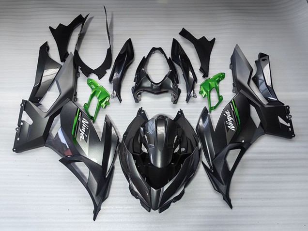 Descuento Carenados Moto Kawasaki EX400 2018-2024 - Negro Brillante Negro Mate Verde Blanco