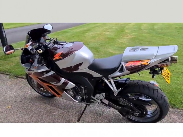 Descuento Carenados Moto Honda CBR1000RR 2006-2007 - Plata Naranja