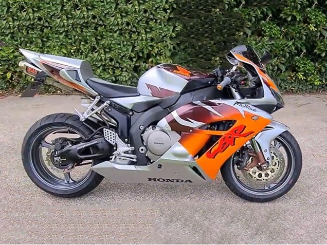 Descuento Carenados Moto Honda CBR1000RR 2006-2007 - Plata Naranja