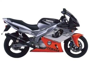 Descuento Carenados Moto Yamaha YZF600R Thundercat 1996-2007 - Gris Naranja Negro