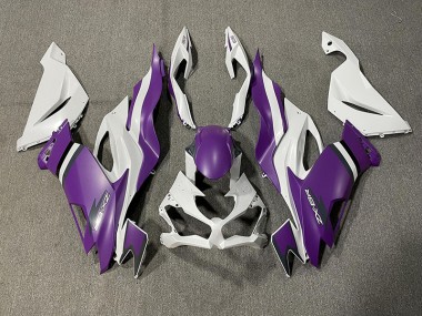 Morado Mate & Blanco 19-23 ZX6R Carenado