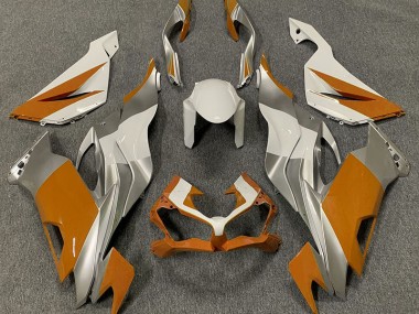 Naranja Blanco & Plata 19-23 ZX6R Carenado
