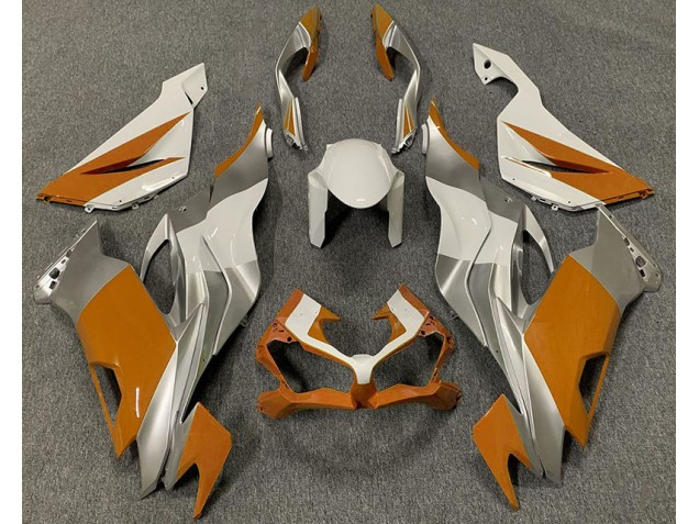 Naranja Blanco & Plata 19-23 ZX6R Carenado