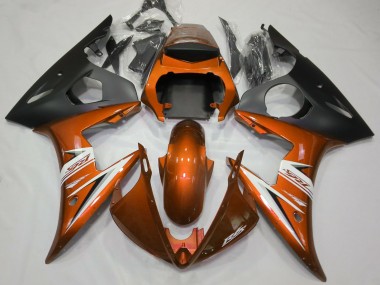 Naranja Brillante & Blanco 03-04 R6 Carenado
