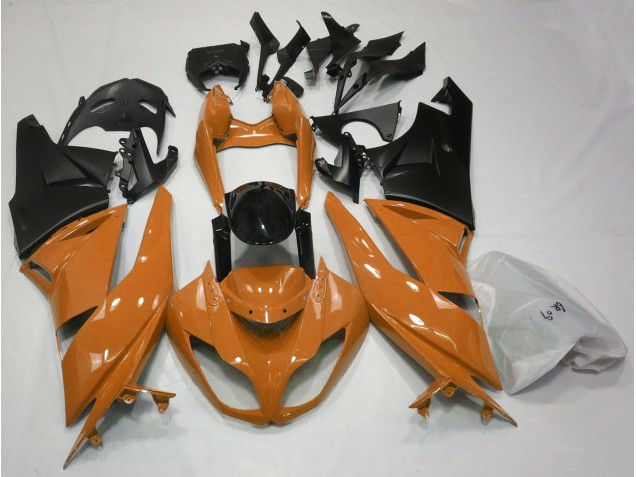 Naranja Brillante & Negro 09-12 ZX6R Carenado Naranja Brillante & Negro 09-12 ZX6R Carenado
