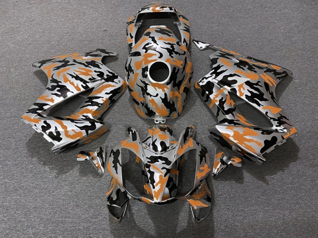 Naranja Camuflaje 02-12 VFR800 Carenado Naranja Camuflaje 02-12 VFR800 Carenado