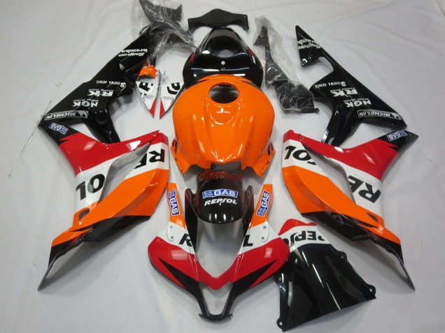 Naranja Claro Repsol 07-08 CBR600RR Carenado Naranja Claro Repsol 07-08 CBR600RR Carenado