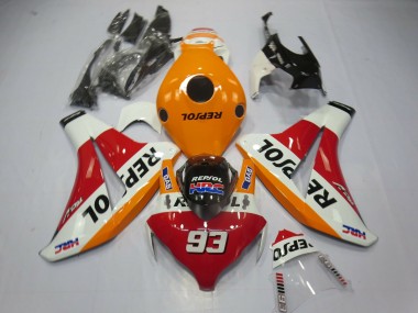 Naranja Claro Repsol 93 08-11 CBR1000RR Carenado