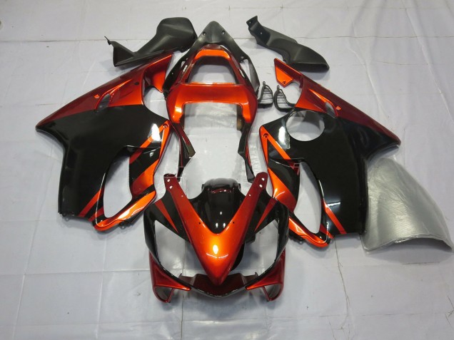 Naranja Intenso & Negro 01-03 CBR600 F4i Carenado Naranja Intenso & Negro 01-03 CBR600 F4i Carenado