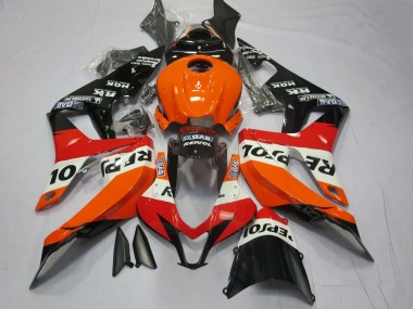 Naranja Vibrante Repsol 07-08 CBR600RR Carenado