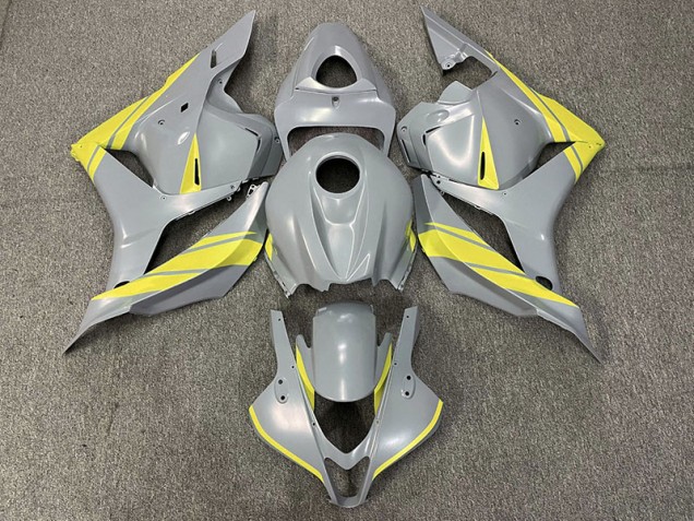 Nardo Gris & Amarillo 09-12 CBR600RR Carenado Nardo Gris & Amarillo 09-12 CBR600RR Carenado