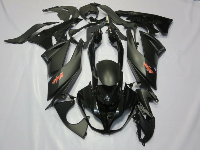 Negro 09-12 ZX6R Carenado Negro 09-12 ZX6R Carenado