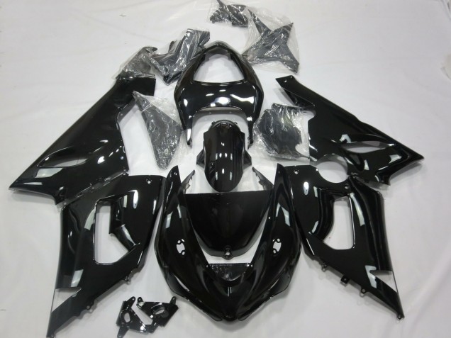 Negro Brillante 05-06 ZX6R Carenado Negro Brillante 05-06 ZX6R Carenado