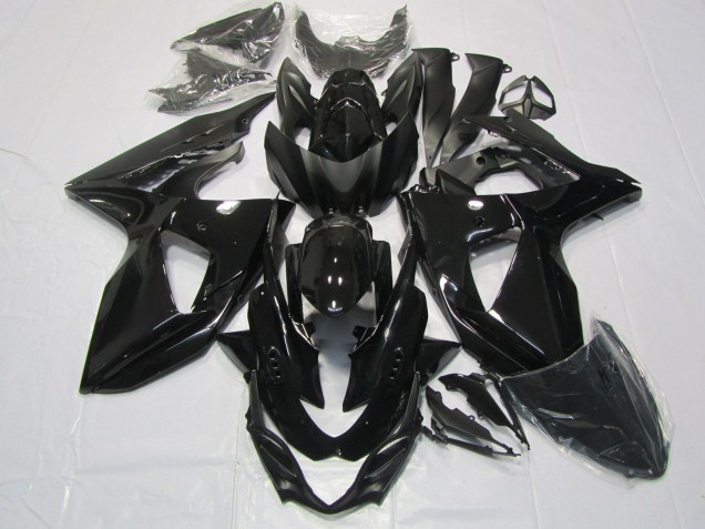 Negro Brillante 09-16 GSXR 1000 Carenado Negro Brillante 09-16 GSXR 1000 Carenado
