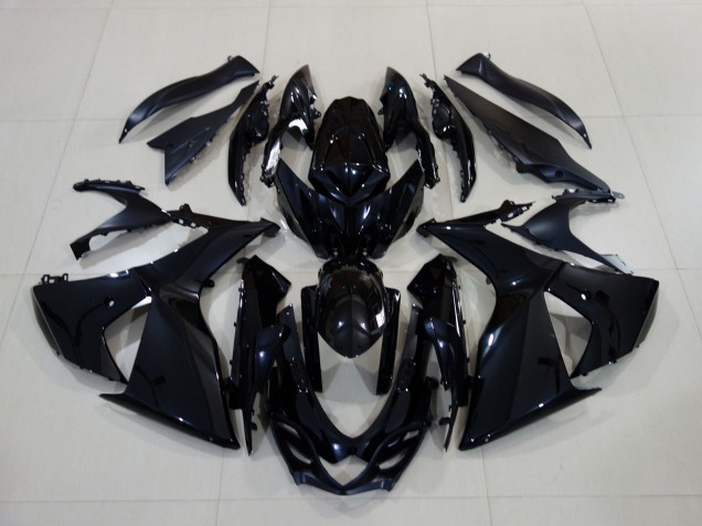 Negro Brillante 09-16 GSXR 1000 Carenado Negro Brillante 09-16 GSXR 1000 Carenado