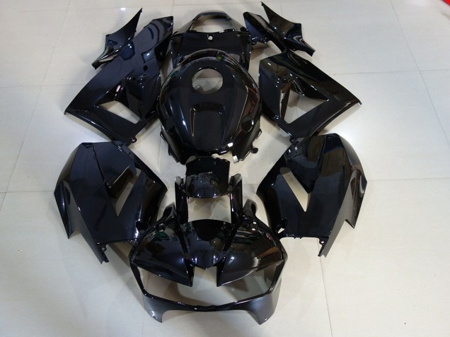 Negro Brillante 13-23 CBR600RR Carenado Negro Brillante 13-23 CBR600RR Carenado