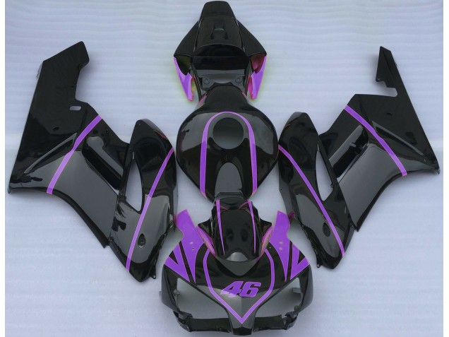 Negro Brillante & Morado 04-05 CBR1000RR Carenado Negro Brillante & Morado 04-05 CBR1000RR Carenado