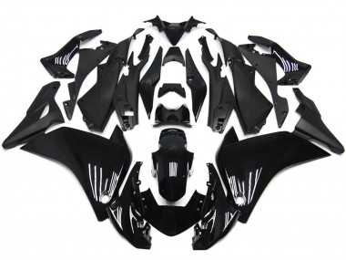 Negro Brillante Rojo R 11-14 CBR250RR Carenado