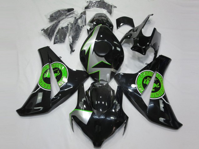 Negro Brillante & Verde 08-11 CBR1000RR Carenado Negro Brillante & Verde 08-11 CBR1000RR Carenado