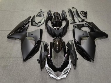 Negro Liso Mate & Brillante 09-16 GSXR 1000 Carenado