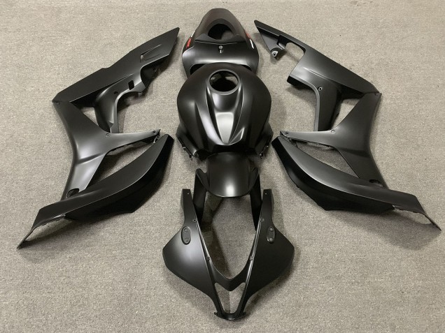 Negro Mate 07-08 CBR600RR Carenado Negro Mate 07-08 CBR600RR Carenado