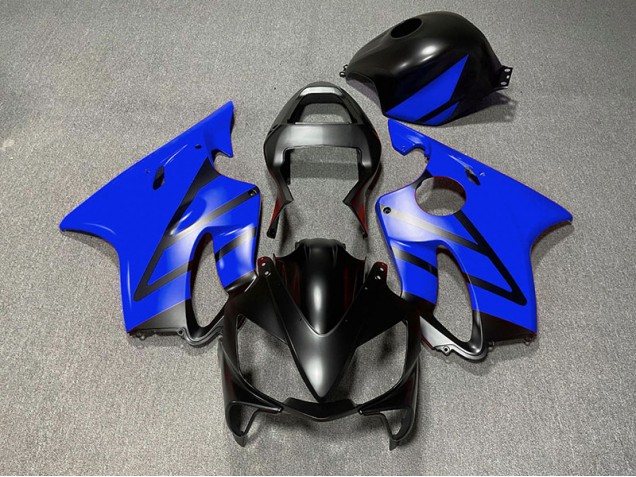 Negro Mate & Azul 01-03 CBR600 F4i Carenado Negro Mate & Azul 01-03 CBR600 F4i Carenado