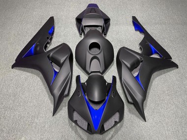 Negro Mate & Azul 06-07 CBR1000RR Carenado
