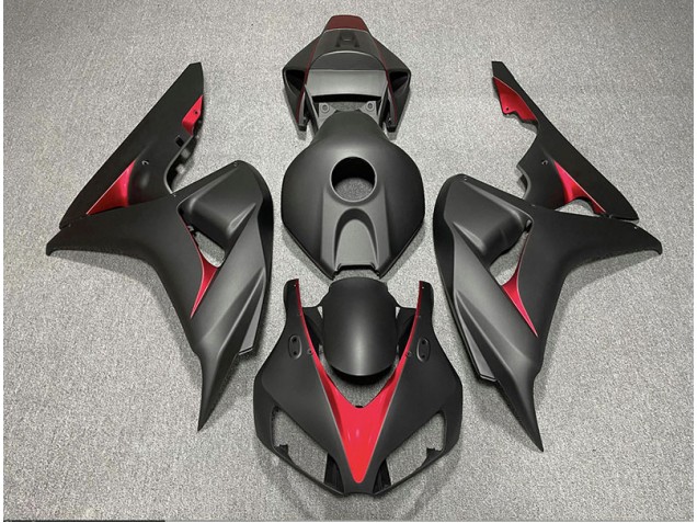 Negro Mate & Azul Claro 06-07 CBR1000RR Carenado
