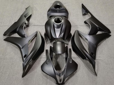 Negro Mate Liso 07-08 CBR600RR Carenado