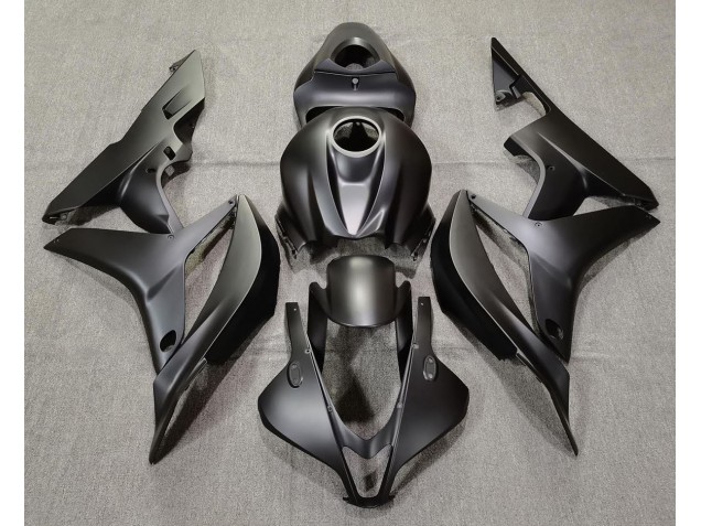 Negro Mate Liso 07-08 CBR600RR Carenado