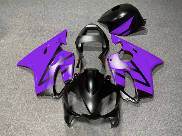 Negro Mate & Morado 01-03 CBR600 F4i Carenado Negro Mate & Morado 01-03 CBR600 F4i Carenado