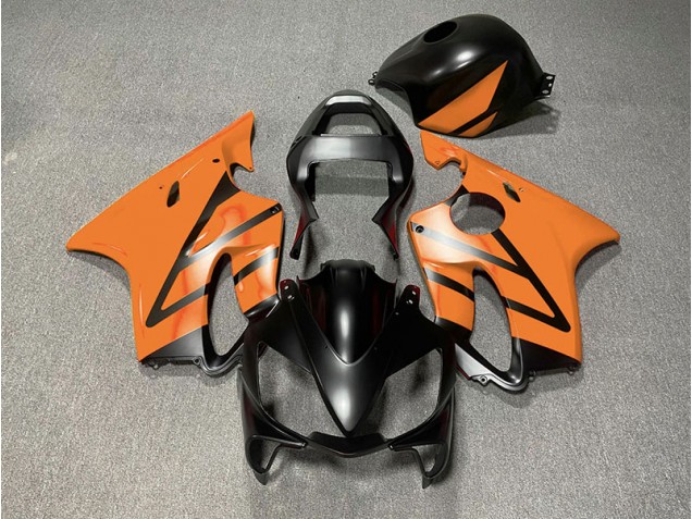 Negro Mate & Naranja 01-03 CBR600 F4i Carenado Negro Mate & Naranja 01-03 CBR600 F4i Carenado