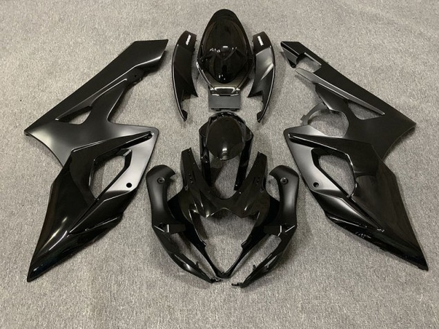 Negro Mate & Negro Brillante 05-06 GSXR 1000 Carenado Negro Mate & Negro Brillante 05-06 GSXR 1000 Carenado