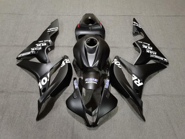 Negro Mate Repsol 07-08 CBR600RR Carenado Negro Mate Repsol 07-08 CBR600RR Carenado