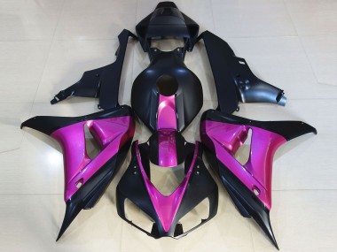 Negro Mate & Rosa 06-07 CBR1000RR Carenado