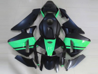 Negro Mate & Verde Especial 05-06 CBR600RR Carenado