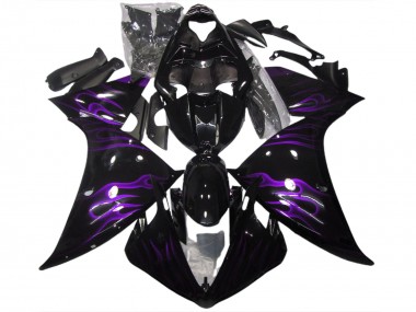 Negro & Morado Llama 09-11 R1 Carenado