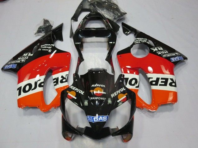 Negro Repsol 01-03 CBR600 F4i Carenado Negro Repsol 01-03 CBR600 F4i Carenado