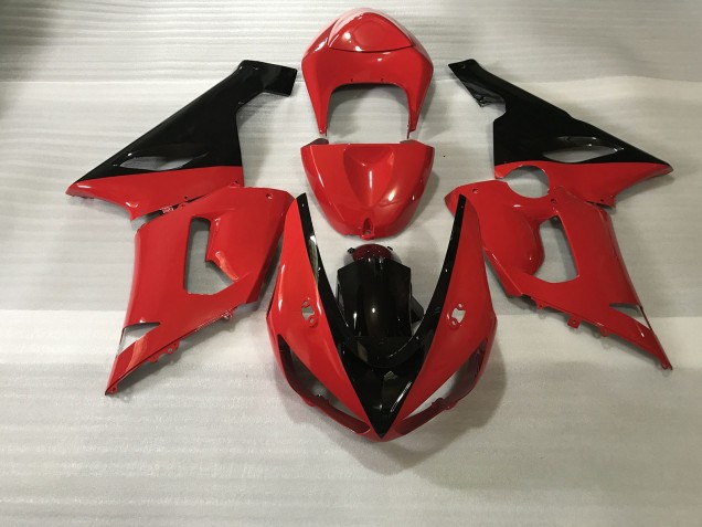 Negro Rojo 05-06 ZX6R Carenado