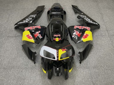 Negro Rojo Toro 05-06 CBR600RR Carenado