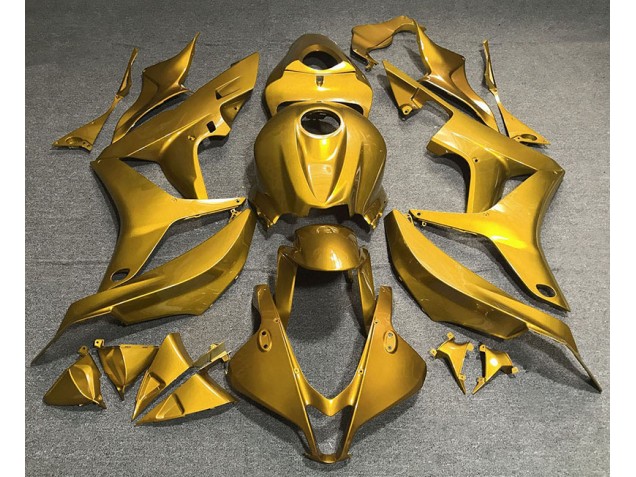 Oro Brillante Liso 07-08 CBR600RR Carenado Oro Brillante Liso 07-08 CBR600RR Carenado