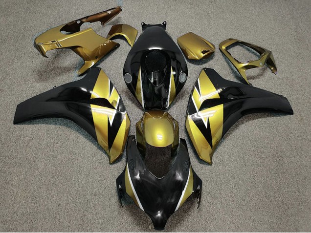 Oro & Negro 08-11 CBR1000RR Carenado Oro & Negro 08-11 CBR1000RR Carenado