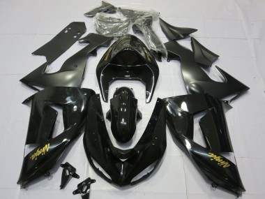 Oro Negro Brillante 06-07 ZX10R Carenado