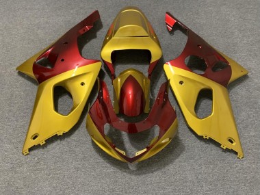 Oro & Rojo 00-02 GSXR 1000 Carenado