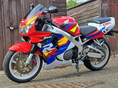 Descuento Carenados Moto Honda CBR900RR 893 1996-1997 - Blanco Rojo Azul Amarillo