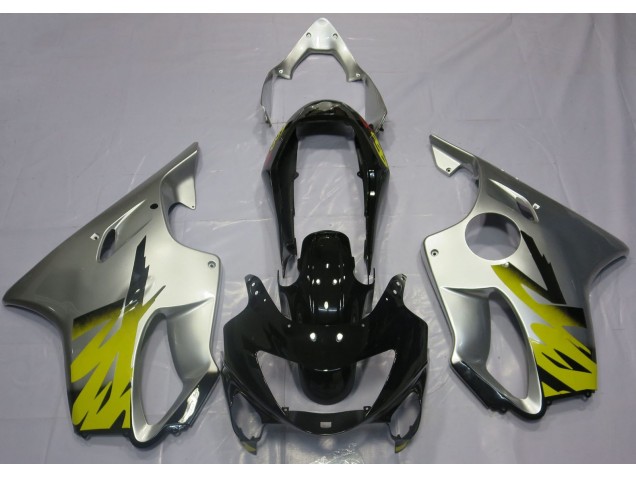 Plata Amarillo & Negro 99-00 CBR600 F4 Carenado